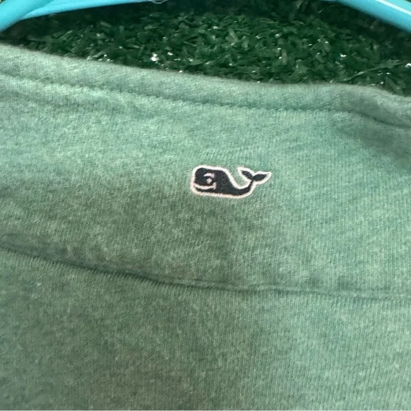 Vineyard Vines Light Green Quarter-Zip Sweater - Picture 5 of 5
